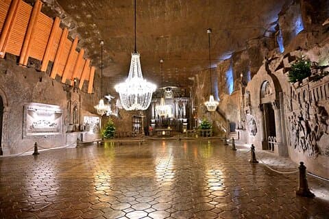 Wieliczka saltmine guidet tur fra Krakow med hotelafhentning