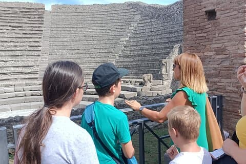 Ohne Anstehen Pompeji Tour Für Kinder und Familien w Besondere Fortgeschrittener