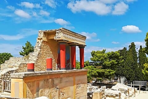 Heldags Knossos Palace Zeus Cave Lassithi Plateau från Elounda