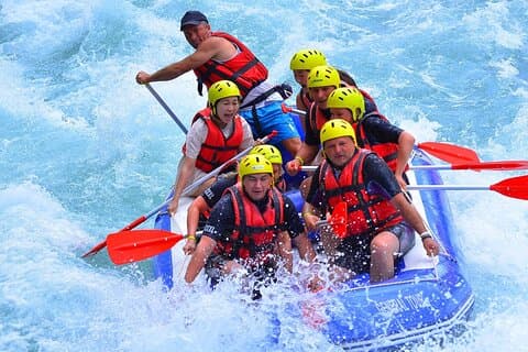 Antalya Combo Tour Rafting, Jeep Safari, Quad Safari y Tirolesa