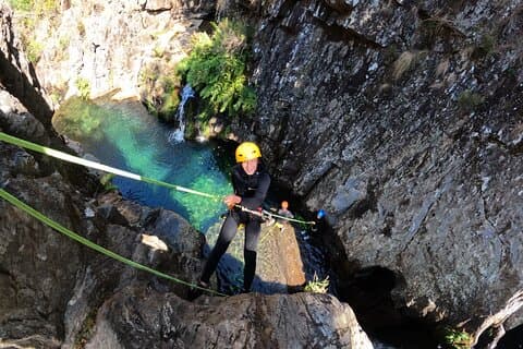 Canyoning dans le Rio de Frades