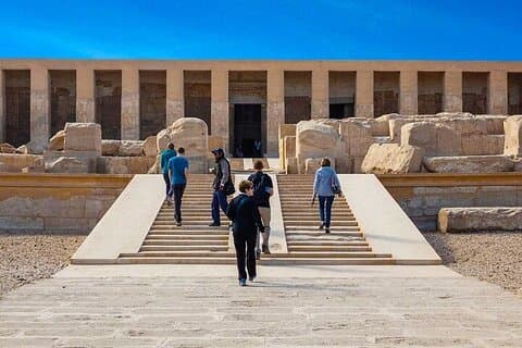 Heldags privat rundtur Besök Dendera och Abydos tempel från Luxor
