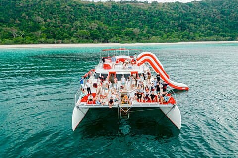 Pattaya: 2 Eilanden één dagtocht op Catamaran met Lunch