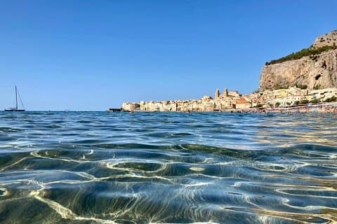 Visite gratuite avec transfert à Cefalù depuis Palerme