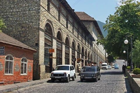 Sheki Caucasus' ubesungne kulturhovedstadstur fra Baku
