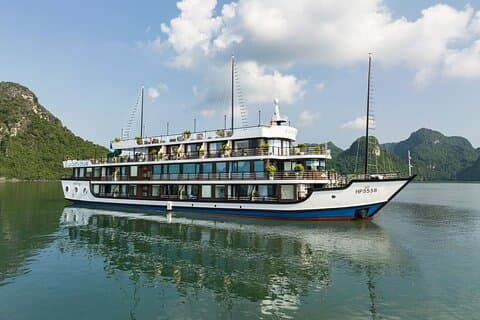 豪華クルーズ : ハロン - ランハ湾 - 2 泊 3 日、オールインクルーシブ
