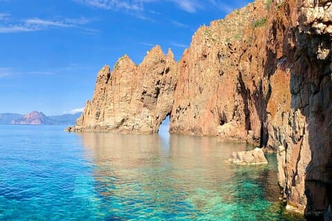 Desde Sagone/Cargèse: snorkel en Scandola Girolata Calanques Piana