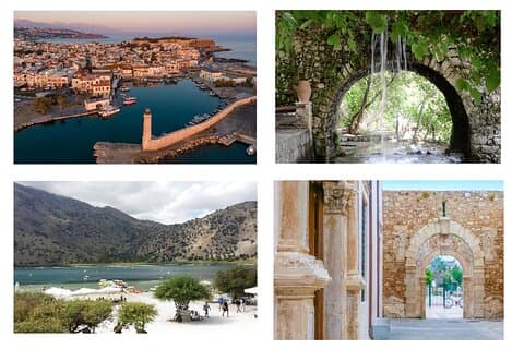 Rethymno Old Town, Nature Crete Tour/Kørestolsvenlig