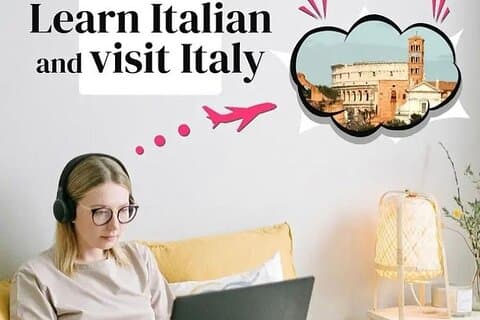 Apprendre l'italien avec un professeur d'italien en ligne ou en direct à Rome