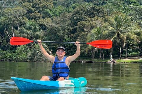 Blå lagunesaus + båttur + panoramautsikt – Tarapoto