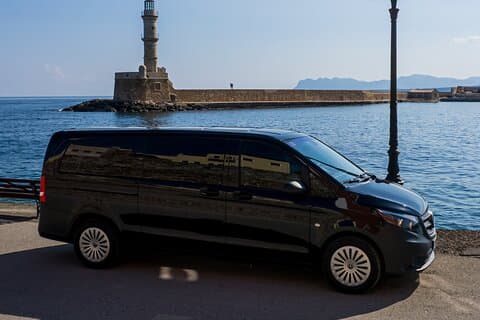 Private Airport Transfers from Chania Airport to Chania center ow
