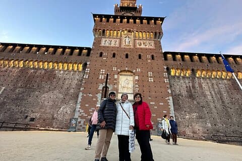 Visite privée de Milan du château du Duomo Sforza et du théâtre La Scala