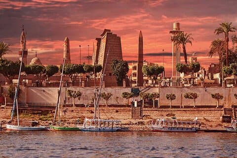 Heldag til Luxor fra Hurghada med frokost og overførsler