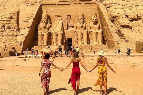 Dagstur til Abu Simbel-templerne fra Aswan