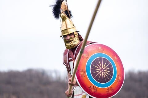 Unlock Ancient Secrets Macedonian Sarissa Training