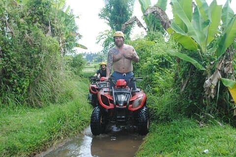 Bali ATV Ride Adventure und Tanah Lot Sunset Tour