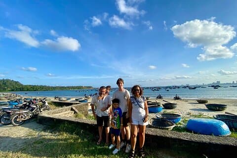 TOUR PRIVADO POR LA CIUDAD DE DaNang-TOUR COMASTIAL-VIAJE EN BARCO al atardecer en el río Han