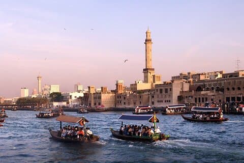 Dubaï Nouvelle / Ancienne Journée Tour de Ville avec Transferts Depuis Abu Dhabi