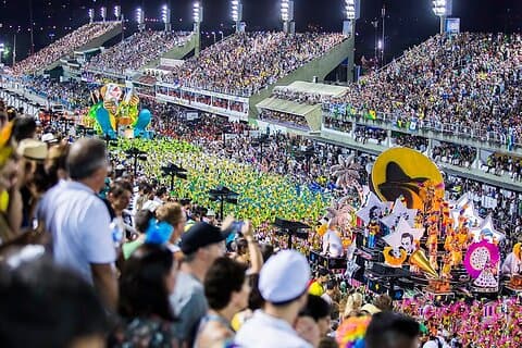 Rio 2027 Carnival Parade på Sapucaí med Transfer (Peer Sektorer)
