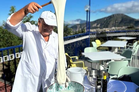 Cours de mozzarella et plus à Sorrente