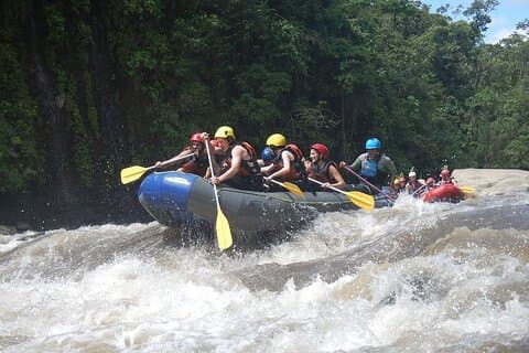 Rafting i Baños de Agua Santa i Ecuador