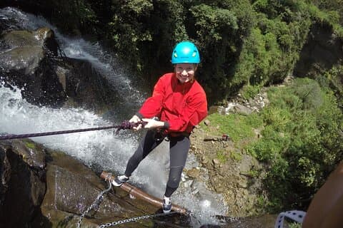 Canyoning en Baños de Agua Santa Ecuador