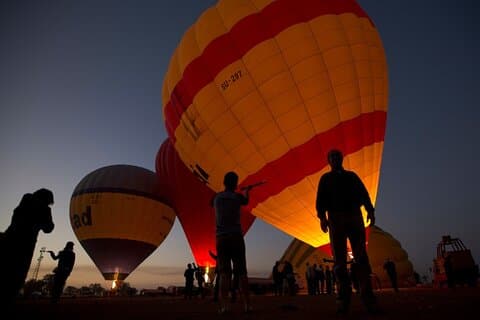 Tour di un giorno Giro in mongolfiera e sponda orientale di Luxor