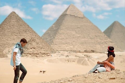 2 dagars resepaket på pyramiderna och Kairo stadstur i Kairo