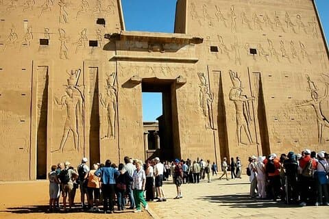 Edfu och Kom Ombo tempel privat rundtur från Luxor