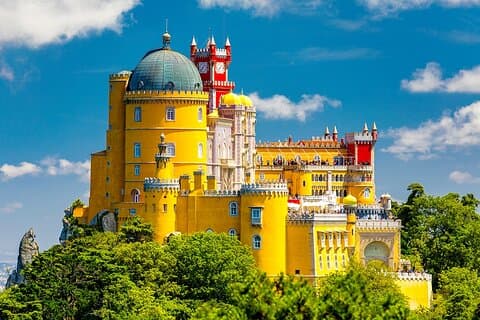 Sintra Privat tur - inklusive Pena Palace + Regaleira