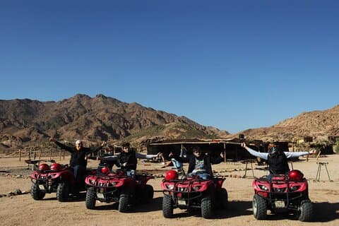 3 Hours Quad adventure with Camel Ride From Marsa Alam