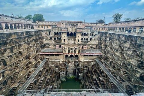 Privat dagstur til Abhaneri Chand Baori Stepwell fra Jaipur
