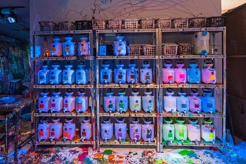 Kleur van Siam Splash Art Experience