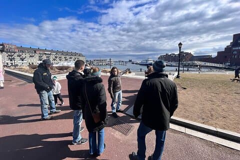 Excursão a pé em Boston City