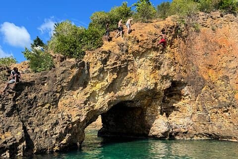 Visite de la mer et de la terre à Sainte-Lucie