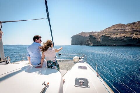 Santorini Catamaran cruise