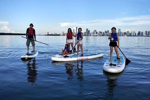 Miami kajak- og paddleboardudlejning i Virginia Key