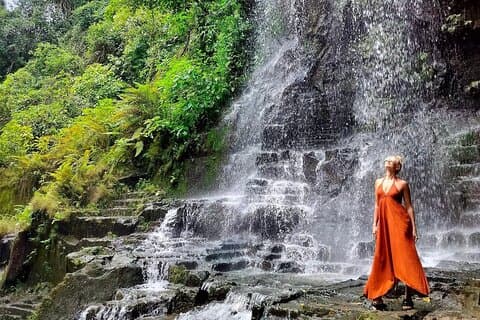 Das Beste von Bali: Wasserfall- und Tempeltour