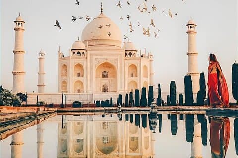 Tour privado de día completo al Fuerte Taj Mahal de Agra y Baby Taj desde Agra
