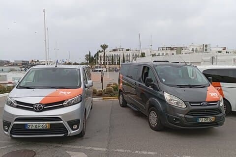 Privétransfer van Lissabon naar Albufeira of Vilamoura