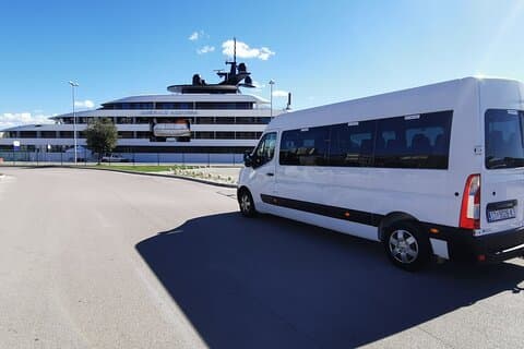 Transfert privé de Split à Novalja