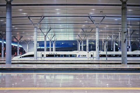 Privat højhastighedstog Afgangstransport: Hotel til Xi'an Bei (North) Station