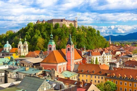 Privat tur i Ljubljana, hovedstaden i Slovenia