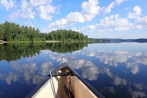 Kayak day trips in Varmland Sweden