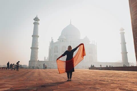 Privat dagstur till Taj Mahal, Agra Fort från Delhi