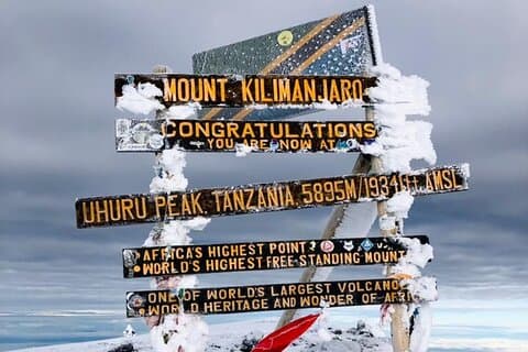 Kilimanjaro 8 dias Rota Lemosho