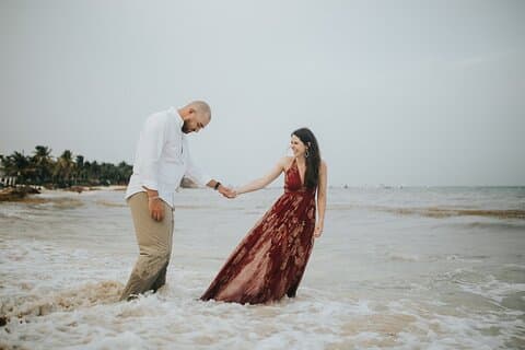 Privat feriefotograferingssession med lokal fotograf i Playa del Carmen