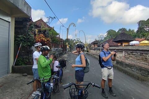 Tour de vélo électrique dans le pittoresque South Ubud
