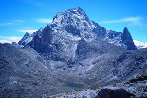 3-dagers Mount Kenya Trek med Sirimon-ruten