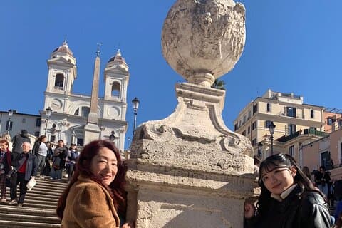 Guide chauffeur Rome avec accès Colisée et déjeuner typiquement romain